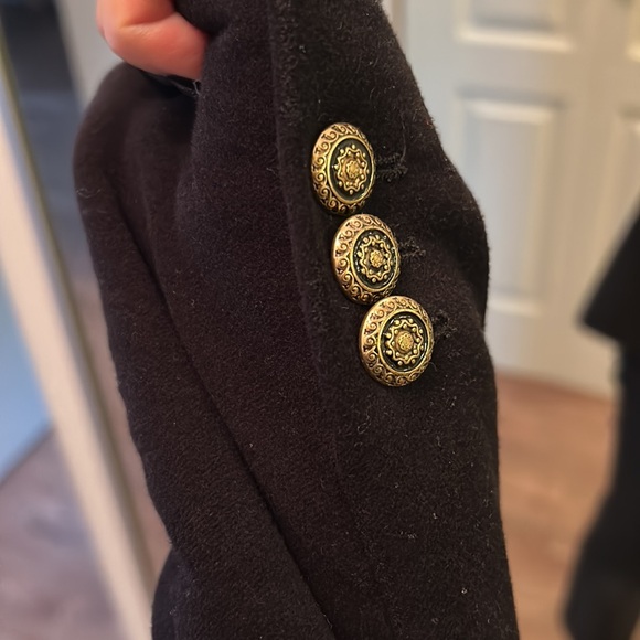 Zara velour coat size S - Picture 3 of 5